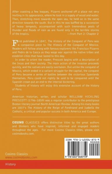 History of the Conquest of Peru