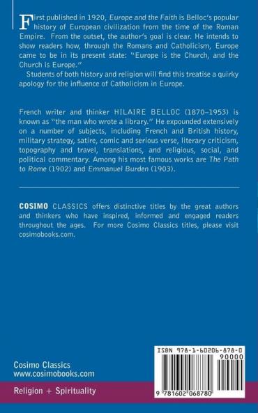 Europe and the Faith