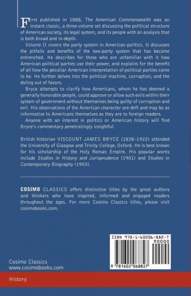 The American Commonwealth - Volume 2