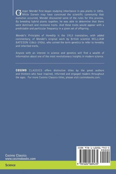 Mendel's Principles of Heredity