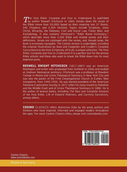 Hitchcock's New and Complete Analysis of the Holy Bible: Including Cruden's Concordance to the Holy Scriptures