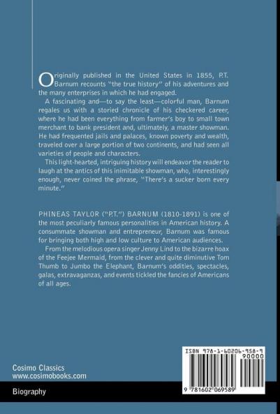 The Life of P.T. Barnum (Cosimo Classics Biography)