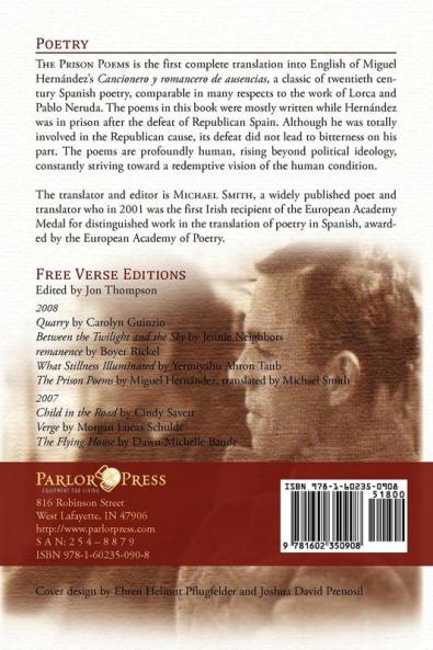 The Prison Poems (Free Verse Editions)