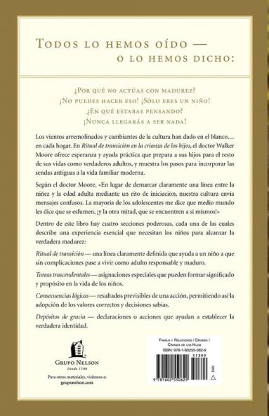 El Ritual de Transici��n En La Crianza de Los Hijos