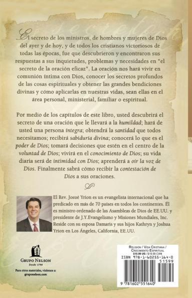 secreto de la oración eficaz | Softcover  | Secret of Effective Prayer