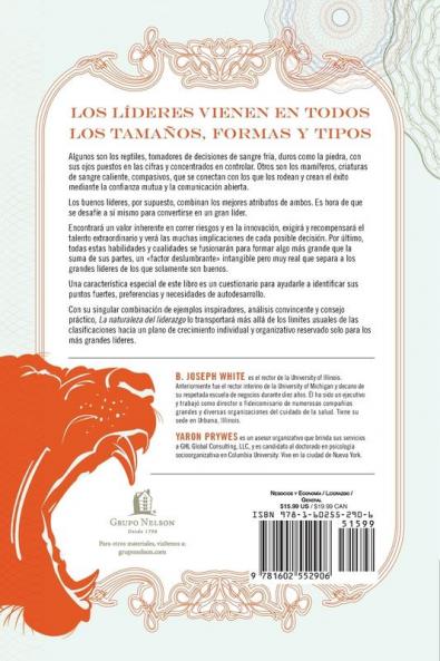La Naturaleza del Liderazgo = The Nature of Leadership