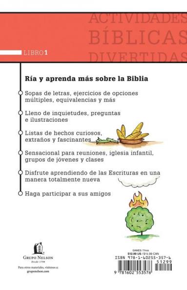 Un Actividades B��blicas Divertidas Libro I