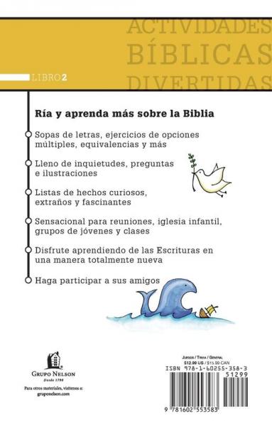 Actividades Biblicas Divertidas Libro 2