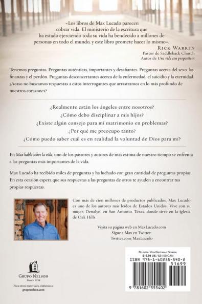 Max Habla Sobre La Vida