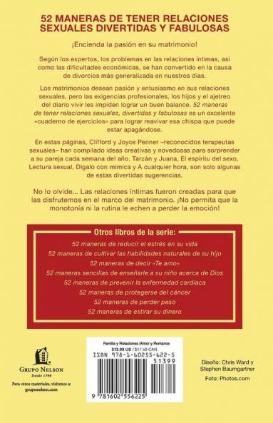 Los 52 Maneras de Tener Relaciones Sexuales Divertidas y Fabulosas = 52 Ways to Have Fun Fantastic Sex = 52 Ways to Have Fun Fantastic Sex