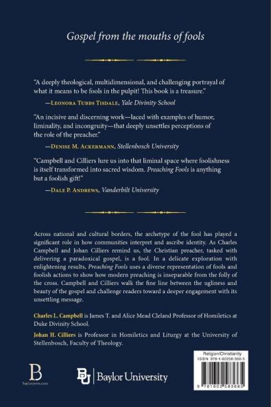 Preaching Fools: The Gospel as a Rhetoric of Folly