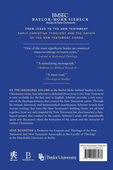 From Jesus to the New Testament