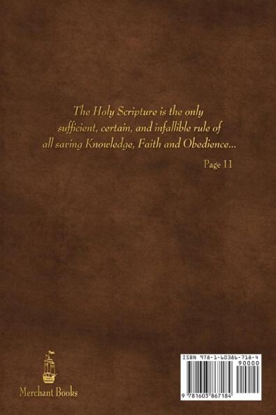 The Baptist Confession of Faith 1689