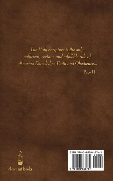 The Baptist Confession of Faith 1689