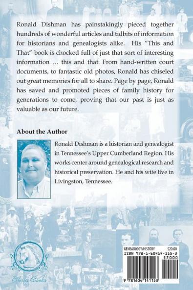 This & That: Genealogy and History from Overton County TN: 1 (Volume)