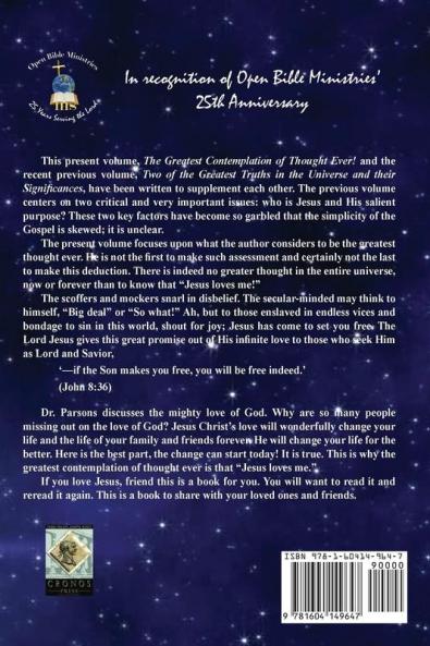 The Greatest Contemplation of Thought Ever!