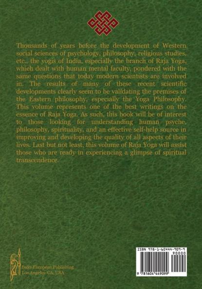 Raja Yoga or Mental development