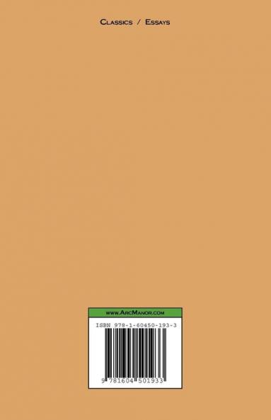 Essays of Robert Louis Stevenson