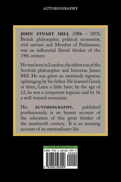 Autobiography of John Stuart Mill