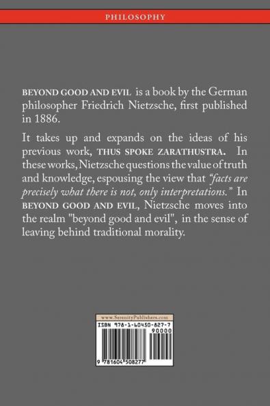 Beyond Good and Evil (Large Print Edition)