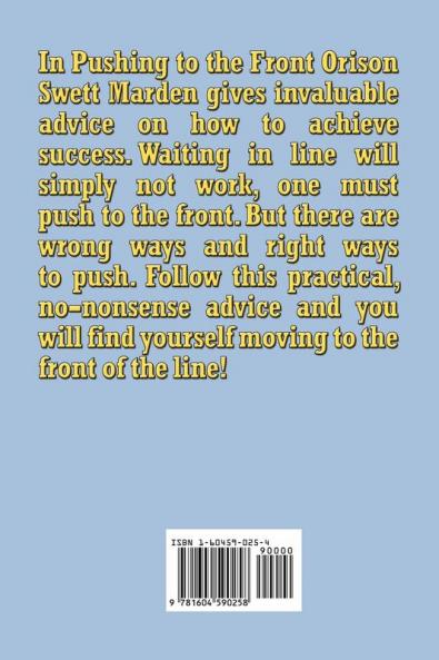 Pushing to the Front