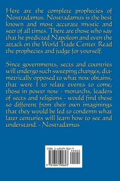 The Complete Prophecies of Nostradamus
