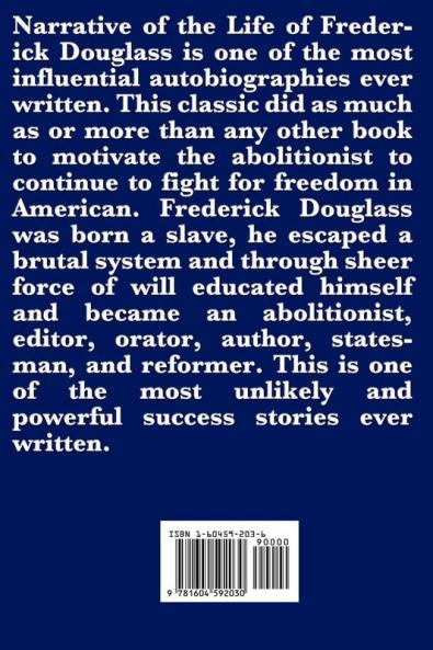 Narrative of the Life of Frederick Douglass an American Slave: Written by Himself (an African American Heritage Book) (African American Heritage Books)