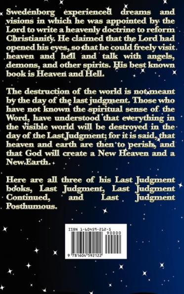 The Teachings of Emanuel Swedenborg: Vol III Last Judgment: 3