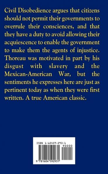 On the Duty of Civil Disobedience
