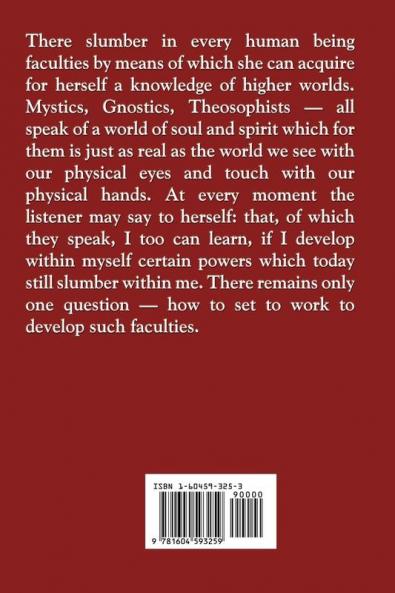 How to Know Higher Worlds