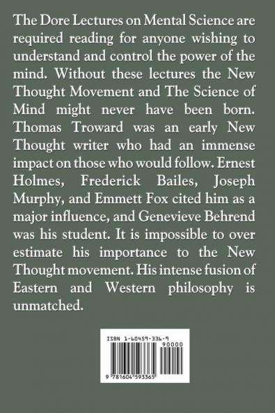 The Dore Lectures on Mental Science