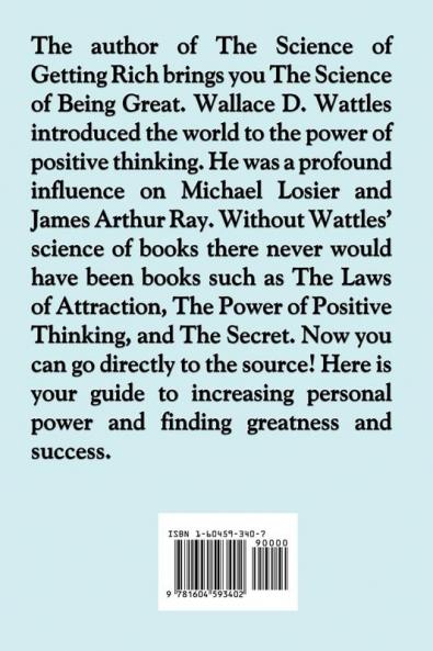 The Science of Being Great