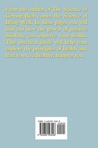 The Science of Being Well