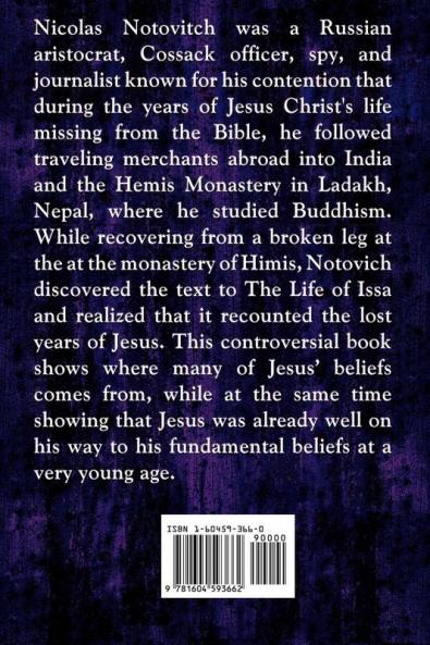 The Unknown Life of Jesus