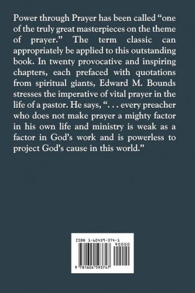 Power Through Prayer