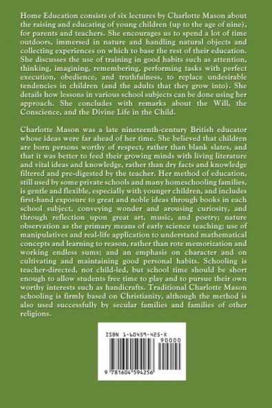 Home Education: Volume I of Charlotte Mason's Homeschooling Series