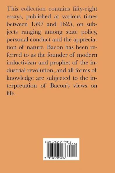 Essays of Francis Bacon