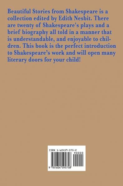 Beautiful Stories From Shakespeare