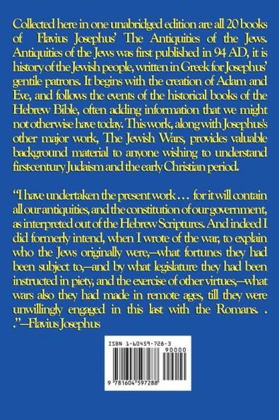 The Antiquities of the Jews