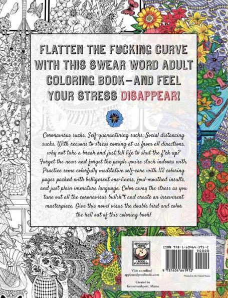 Fuck Off Coronavirus I'm Coloring