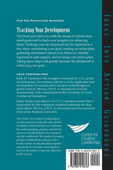 Tracking Your Development (J–B CCL (Center for Creative Leadership))