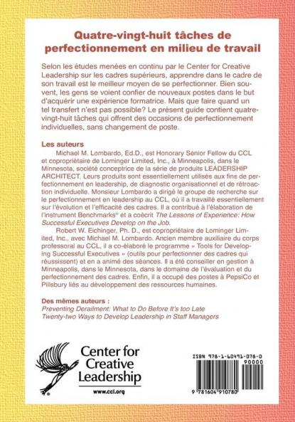 Eighty-Eight Assignments for Development in Place (French Canadian)