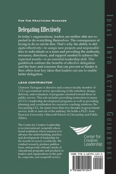 Delegating Effectively
