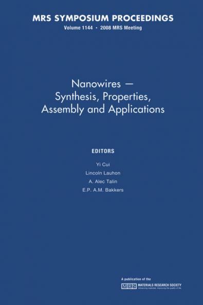 Nanowires - Synthesis Properties Assembly and Applications