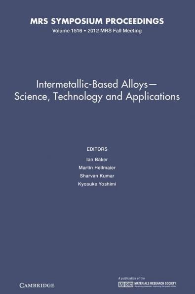 Intermetallic-Based Alloys?Science Technology and Applications