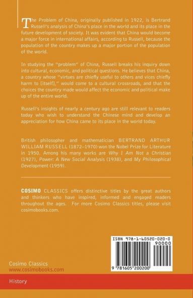 The Problem of China