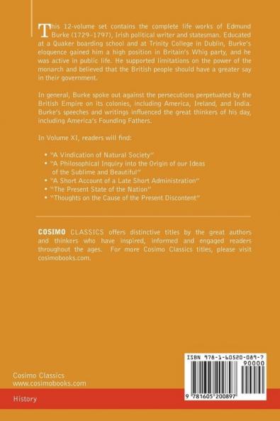 The Writings & Speeches of Edmund Burke: Speeches in the Impeachment of Warren Hastings Esq. Continued; Speech in General Reply: Volume XI - Speeches ... Esq. (Continued); Speech in General Reply: 11