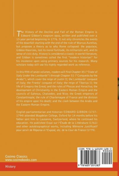 The History of the Decline and Fall of the Roman Empire Vol. V: 5