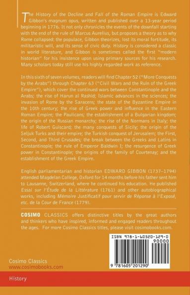 The History of the Decline and Fall of the Roman Empire Vol. VI