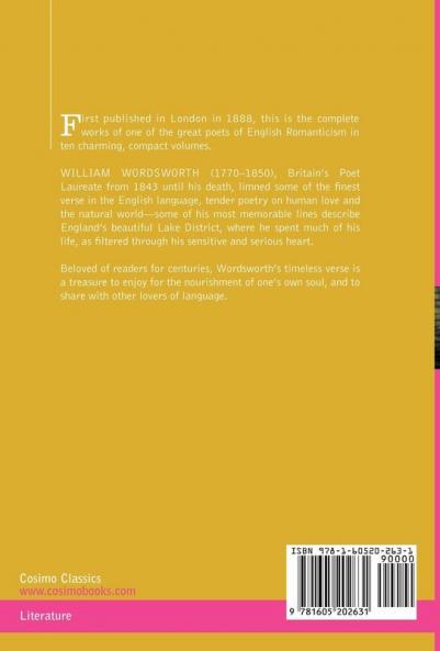 The Complete Poetical Works of William Wordsworth in Ten Volumes - Vol. VII: 1816-1822